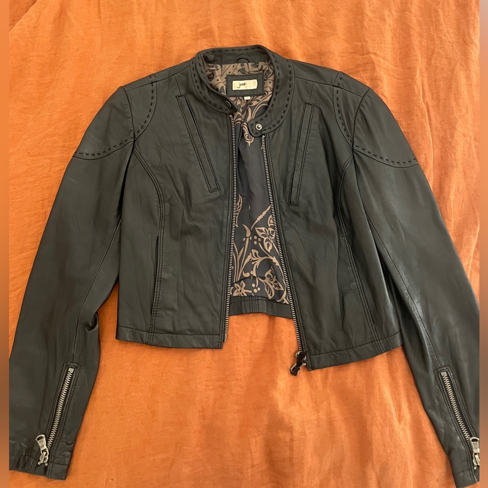 June Leather Jacket - medium